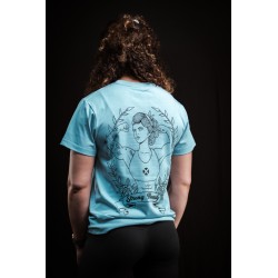 T-Shirt unisexe bleu ciel STRONG BEAUTY | VERY BAD WOD