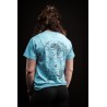 T-Shirt unisexe bleu ciel STRONG BEAUTY | VERY BAD WOD
