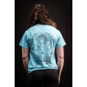 Unisex light blue T-Shirt STRONG BEAUTY | VERY BAD WOD