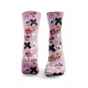 Pink workout F BURPEES GRAFFITI socks – HEXXEE SOCKS