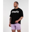 T-shirt oversize CROSSFIT® SMURF unisexe noir ink | NORTHERN SPIRIT