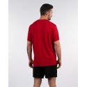 Men T-shirt CROSSFIT® PLAIN REGULAR red carmine| NORTHERN SPIRIT