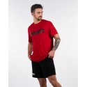 Men T-shirt CROSSFIT® PLAIN REGULAR red carmine| NORTHERN SPIRIT