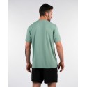 Men T-shirt CROSSFIT® PLAIN REGULAR green shale| NORTHERN SPIRIT
