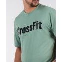 Men T-shirt CROSSFIT® PLAIN REGULAR green shale| NORTHERN SPIRIT