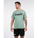 Men T-shirt CROSSFIT® PLAIN REGULAR green shale| NORTHERN SPIRIT