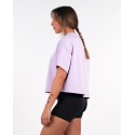 Crop Top oversize CROSSFIT® BAGGY rose orchid bloom | NORTHERN SPIRIT