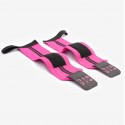 Bandes de Poignets roses bandes noires | PICSIL