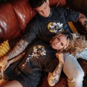T-Shirt oversize unisexe noir carbone ROKFIT X BLONDIE | ROKFIT