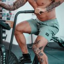 Men's green shale HYBRID 7" short | ROKFIT