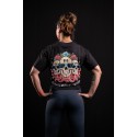 Crop top oversize noir ALWAYS WITH MY BUDDY'S | VERY BAD WOD