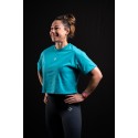 Crop top oversize bleu WAKE UP BEFORE TIME CAP | VERY BAD WOD