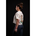 Crop top blanc ivoire WAKE UP BEFORE TIME CAP | VERY BAD WOD