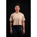 Crop top VERY BAD WOD brun grege SAINT OF MY TIME