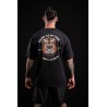 Unisex black oversized T-Shirt SAINT OF MY TIME | VERY BAD WOD