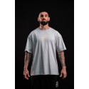 Unisex beige oversized T-Shirt SAINT OF MY TIME | VERY BAD WOD