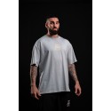 Unisex beige oversized T-Shirt SAINT OF MY TIME | VERY BAD WOD