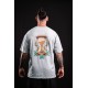 T-Shirt oversize vert de gris WAKE UP BEFORE TIME CAP | VERY BAD WOD