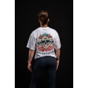 Unisex white oversized T-Shirt ALWAYS WITH MY BUDDYS | VERY BAD WOD