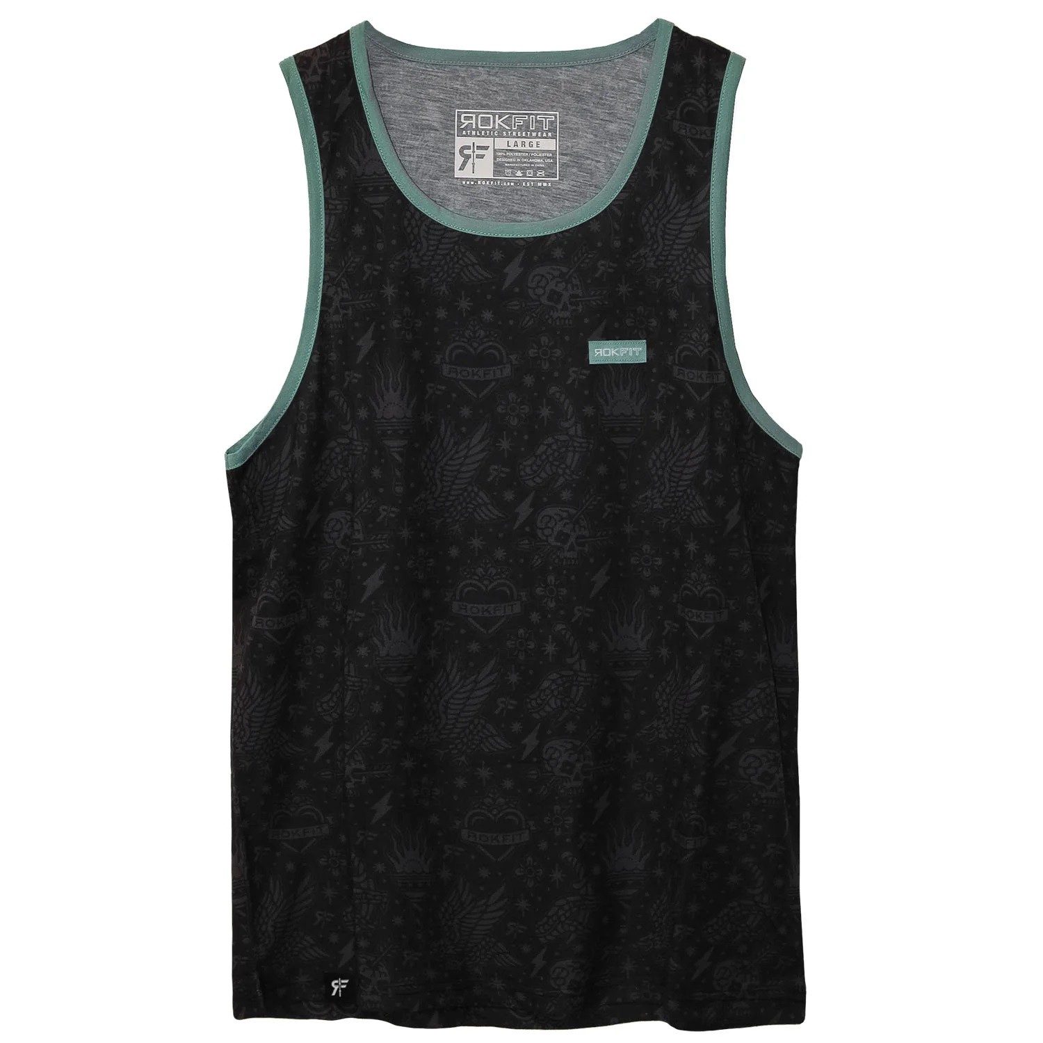 Débardeur Homme noir FLASH FORWARD | ROKFIT — Noir · Taille S