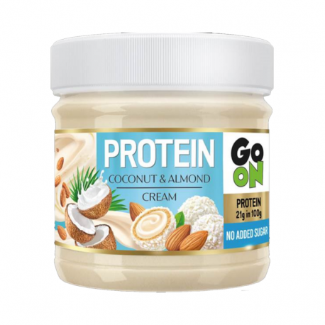 All natural PROTEIN WHITE CREAM - PEANUT BUTTER 180 Gr |Go On Nutrition