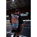 T-Shirt oversize unisexe noir DEFY THE ODDS | ROKFIT