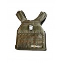 STRONG BEAUTY black 3D PVC velcro patch | VERY BAD WOD