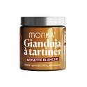 Pâte à tartiner GIANDUJA - Noisette Blanche 200 Gr| MONKA