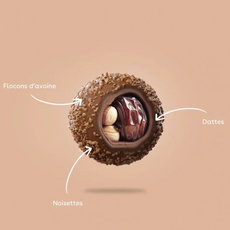 Monka Balls Noisette – energy balls BIO et ultra-gourmandes