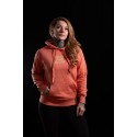 Sweat capuche unisexe rose THE SWEETY Corail | VERY BAD WOD
