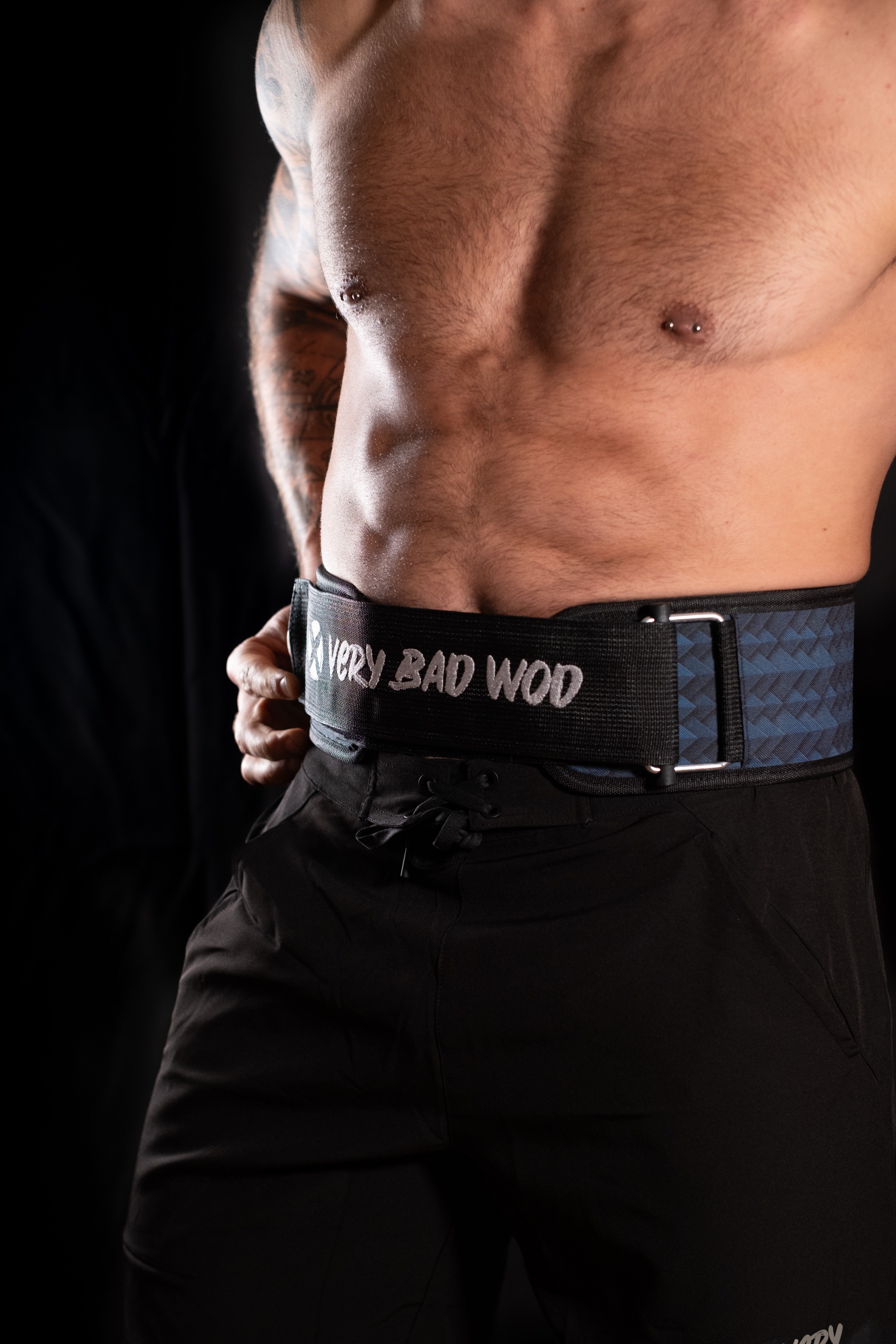 Ceinture d'haltérophilie Noire ARROW| VERY BAD WOD — Noir · Taille XXS
