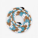 Beaded Rope Cable purple for jump rope INSIGNE Copper | PICSIL