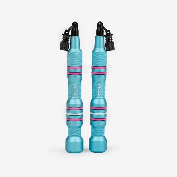 Corde à Sauter aluminium 360 degrés INSIGNE CYAN | PICSIL — Bleu · Taille TU