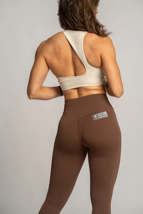 Legging Lily Barbell Regiment marron - Maintien & liberté — Marron · Taille L