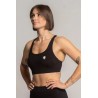 Brassière Kamila Barbell Regiment noire maintien élevé