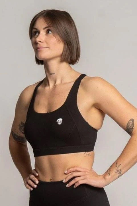 Brassière Kamila Barbell Regiment noire maintien élevé — Noir · Taille S