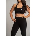 Training bra black KAMILA for women | BARBELL REGIMENT