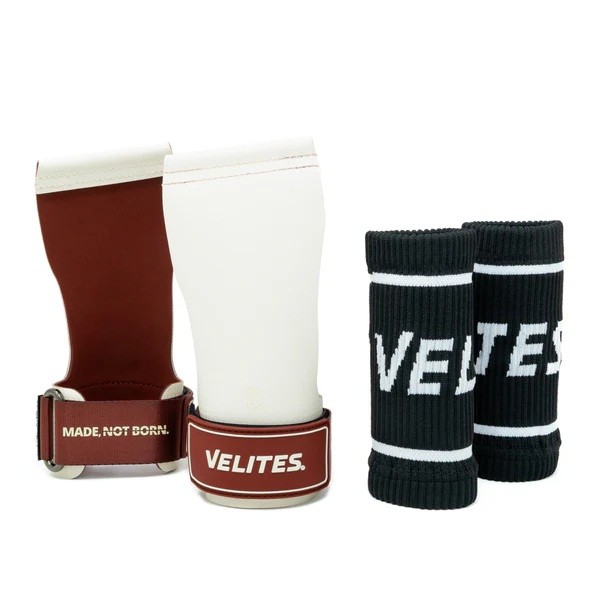 Maniques VELITES Quad Ultra Granet blanches sans magnésie — Blanc · Taille M