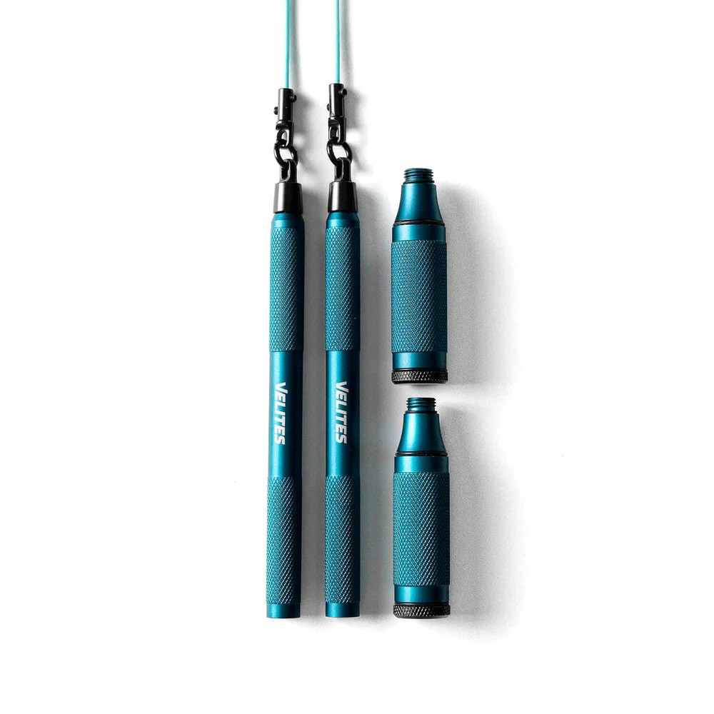 Corde à Sauter aluminium CYCLONE Bleu | VELITES — Bleu · Taille TU