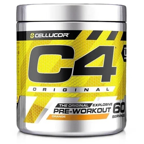 C4 Original Orange - Pré workout Cellucor 60 doses — ORANGE · Taille 390 Gr / 60 Doses