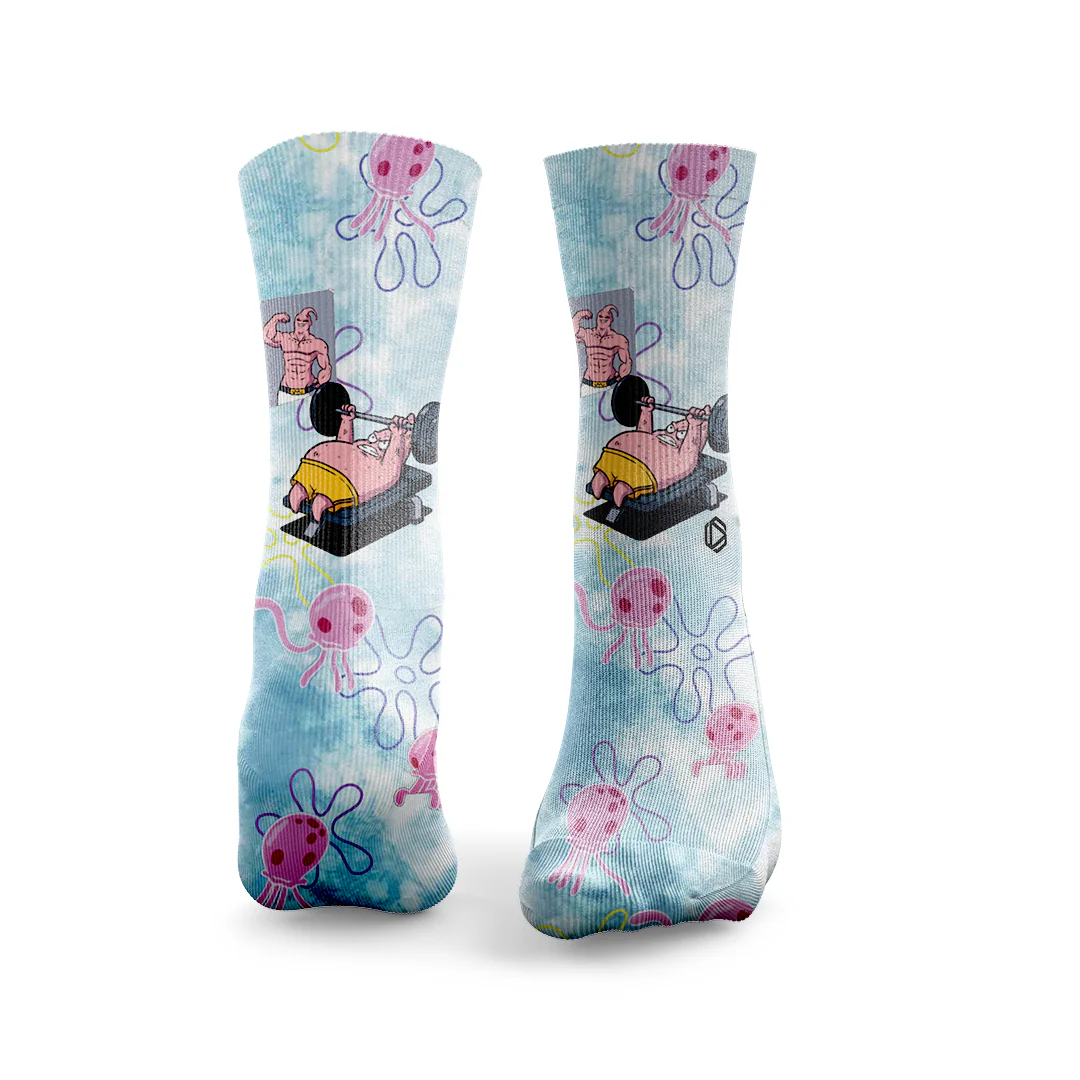 Chaussettes Patrick Buu - Fun et Confort pour CrossFit® & Running — Blanc · Taille S (36-40)