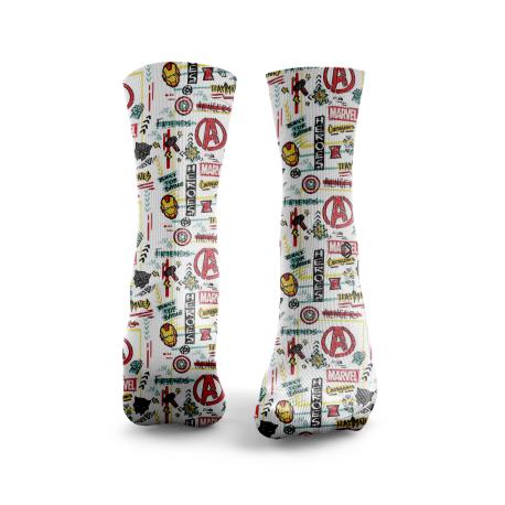 HEXXEE Heroes Chaussettes Super-Héros – Confort & Performance