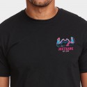 T-shirt sport noir unisexe JUSTHANG - The Monkey of Wisdom