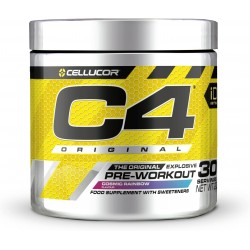 C4 Original - Poudre pré-entraînement caféinée Cosmic Rainbow - 30 doses