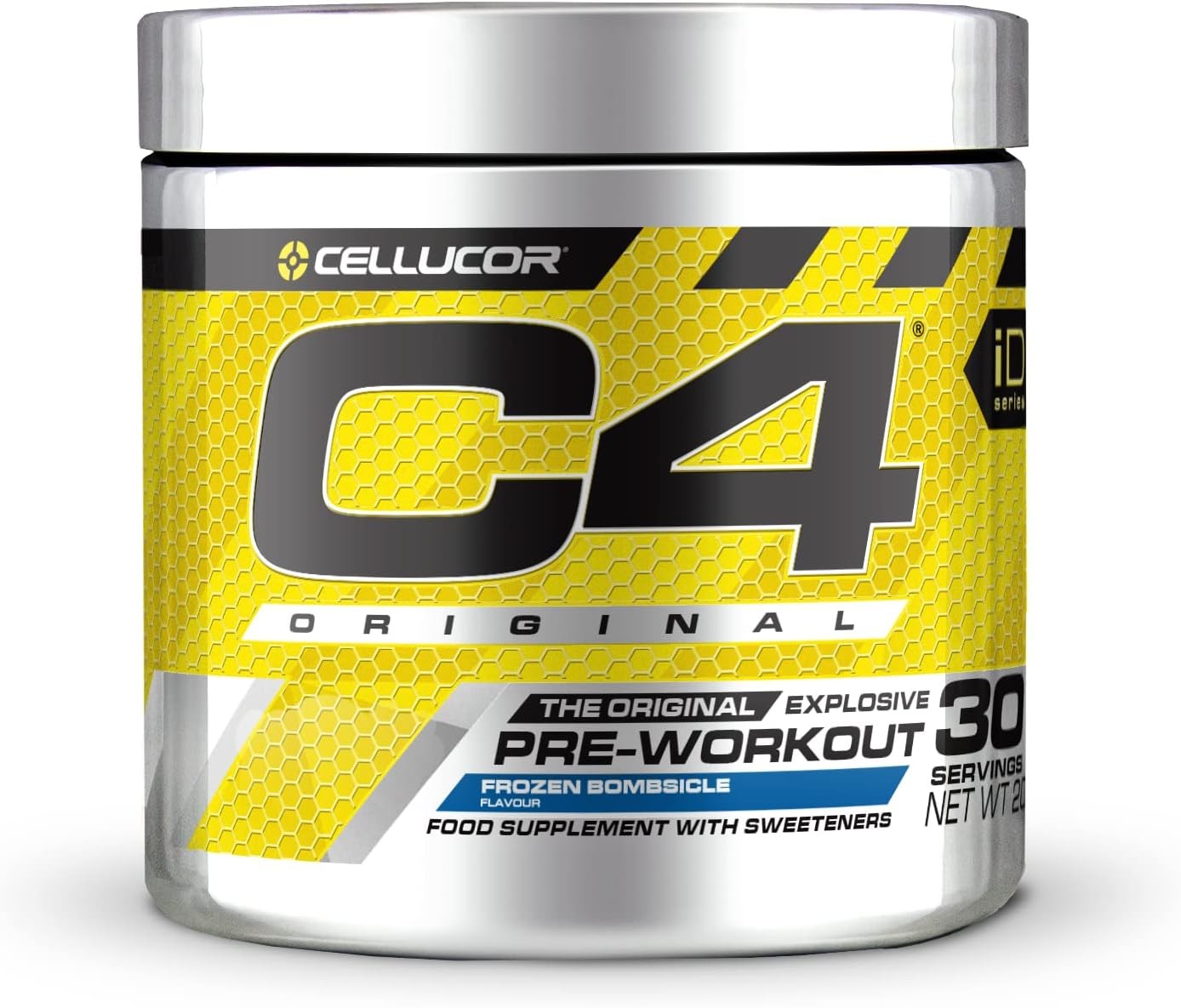 C4 Original Frozen Bombsicle - Pré workout Cellucor 30 doses — Frozen Bombsicle · Taille 207 Gr / 30 Doses