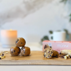 Monka Balls - Boite de 3 Energy Balls Cookie 3 Chocolats, Bio & Vegan