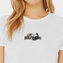 Crop top sport blanc femme Koi Carp – Justhang JAPAN