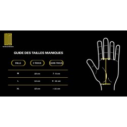 Maniques CrossFit® WODANDGO Maniques CrossFit® WODANDGO CarbonGrip - Taille XL, noiresCarbonGrip - Taille XL, noires