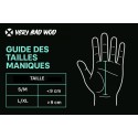 Maniques gym Gecko L/XL – Grip total toute surface