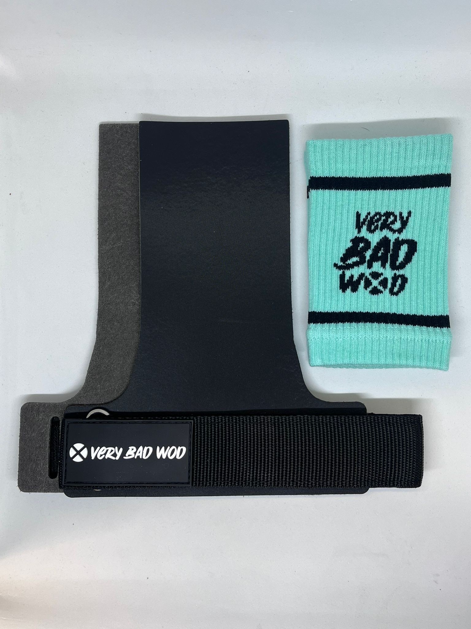 Pack Maniques Hypalon Gecko L/XL + Wristbands Vertes